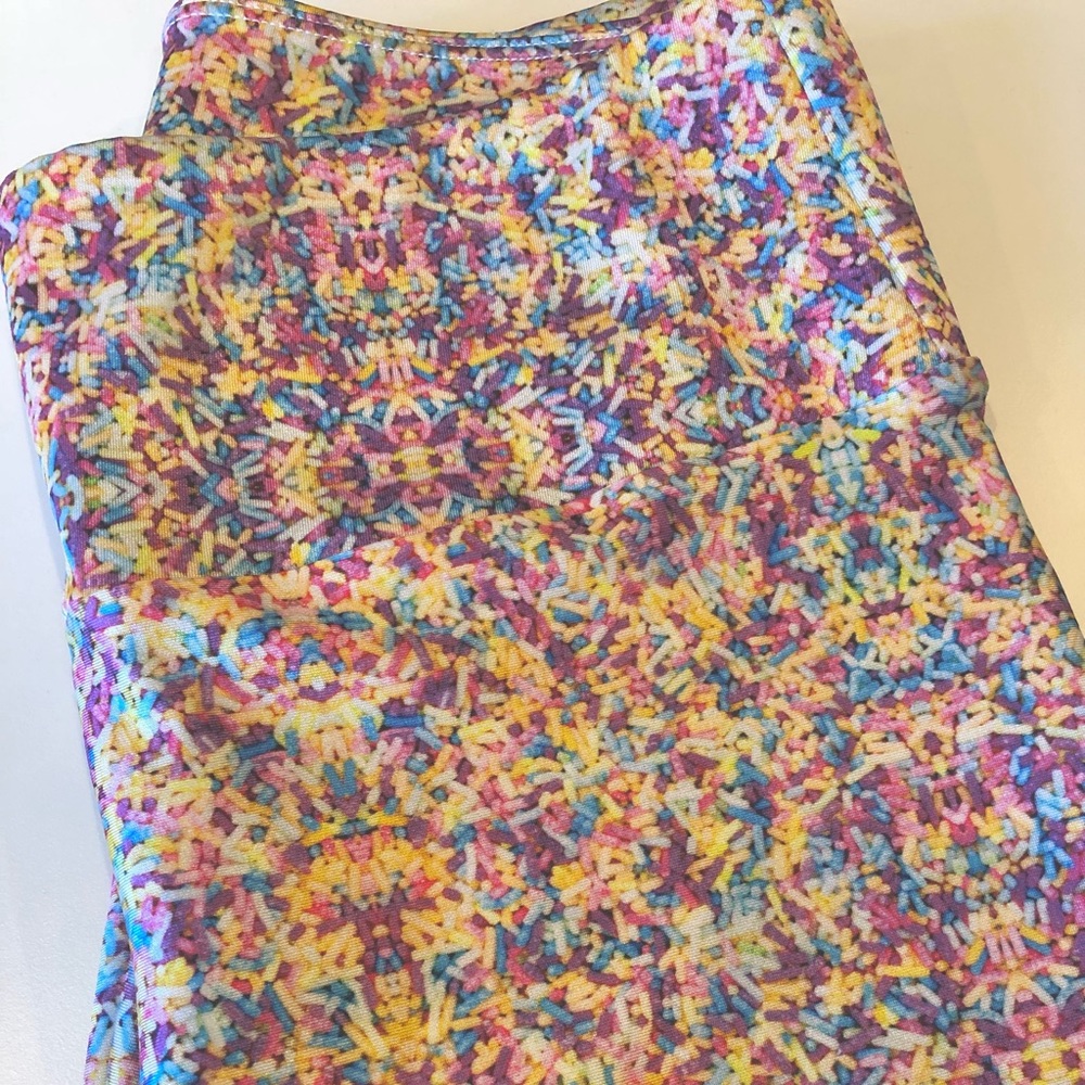 Rainbow Sprinkles Leggings M